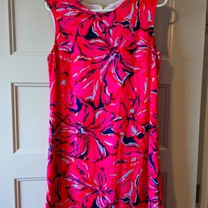 Lilly Pulitzer hot pink shift dress